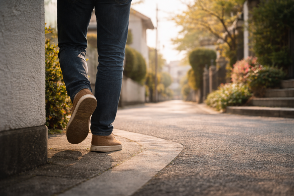 ちょっと知らない道を冒険してみる